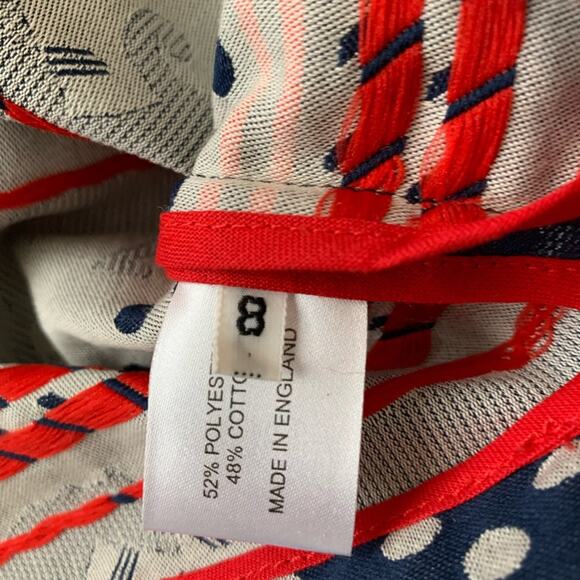 Emma Cook Jacquard Panther Blouse Top Size 4 - Picture 7 of 7